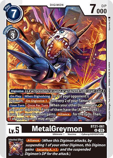 MetalGreymon - World Convergence (BT21)