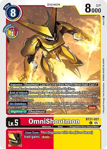 OmniShoutmon - World Convergence (BT21)