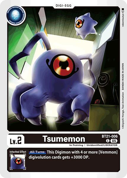 Tsumemon - World Convergence (BT21)