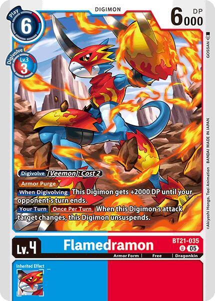 Flamedramon - World Convergence (BT21)