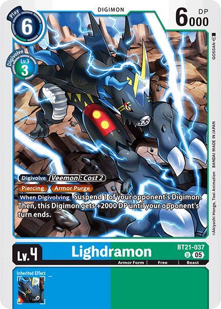 Lighdramon - World Convergence (BT21)