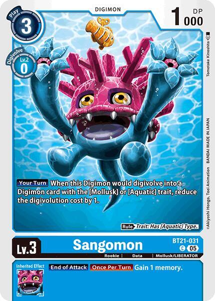 Sangomon - World Convergence (BT21)