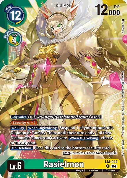 Rasielmon (Limited Card Pack) - World Convergence (BT21)