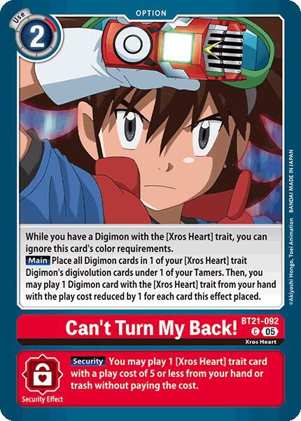 Can't Turn My Back! - World Convergence (BT21)