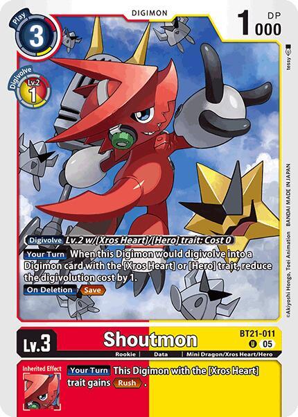 Shoutmon - World Convergence (BT21)
