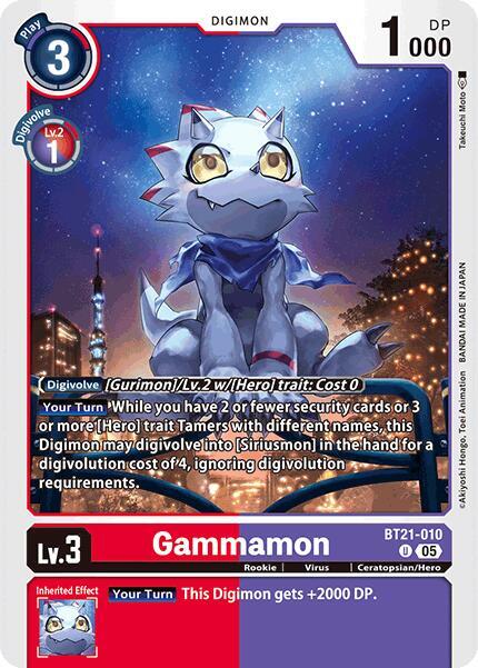Gammamon - World Convergence (BT21)
