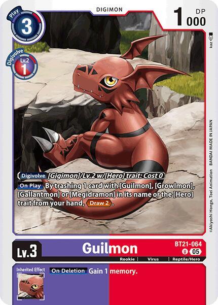 Guilmon - World Convergence (BT-21)