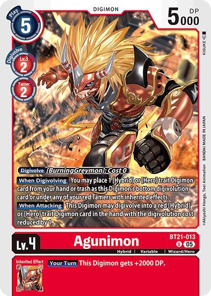 Agunimon - World Convergence (BT21)