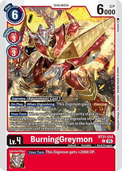 BurningGreymon - World Convergence (BT21)