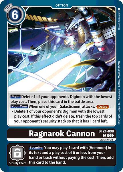 Ragnarok Cannon - World Convergence (BT21)