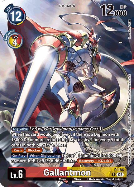 Gallantmon (BT-21: Illustration Celebration Pack) - World Convergence (BT-21)