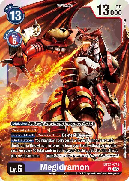 Megidramon - World Convergence (BT-21)