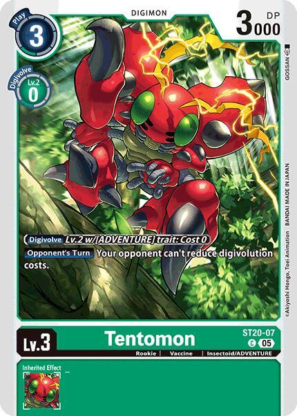 Tentomon - Starter Deck 20: Protector of Light (ST-20)