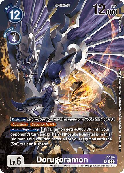 Dorugoramon (BT-21: Illustration Celebration Pack) - World Convergence (BT-21)