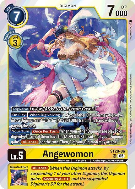 Angewomon - Starter Deck 20: Protector of Light (ST-20)