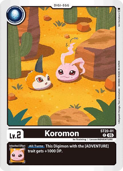 Koromon - Starter Deck 20: Protector of Light (ST-20)