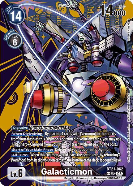 Galacticmon (SP) - World Convergence (BT-21)
