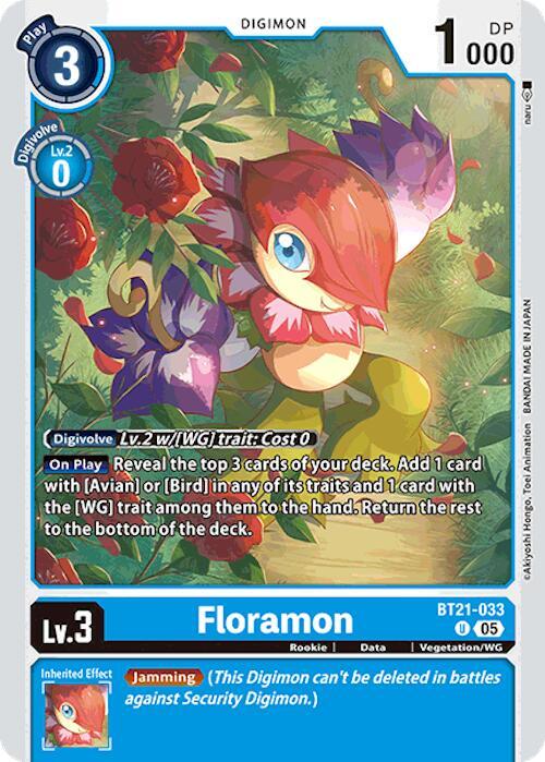 Floramon - World Convergence (BT21)