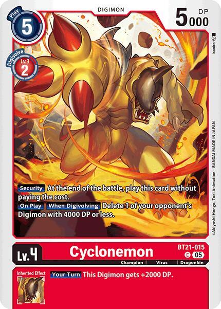 Cyclonemon - World Convergence (BT21)
