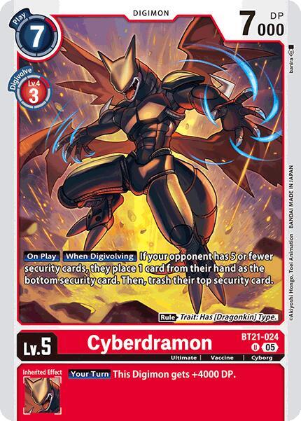 Cyberdramon - World Convergence (BT21)