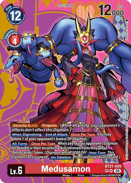 Medusamon (SP) - World Convergence (BT-21)