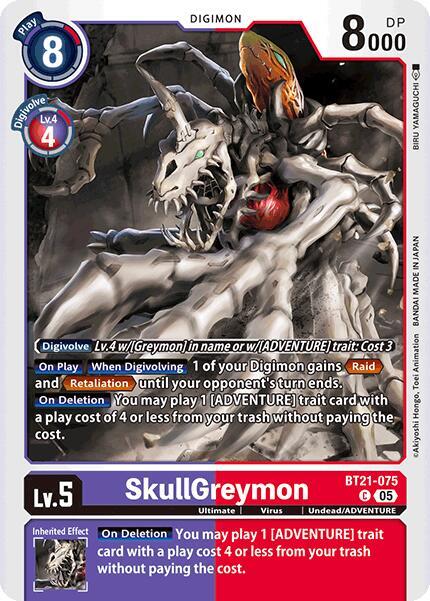 SkullGreymon - World Convergence (BT21)