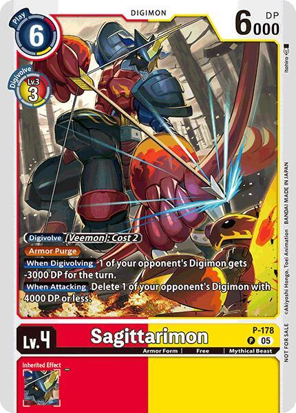 Sagittarimon (Store Tournament 2025 Vol.2 Participation Pack) - Digimon Promotion Cards (D-PR)