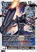 Justimon: Critical Arm (Store Tournament 2025 Vol.2 Participation Pack) - Digimon Promotion Cards (D-PR)