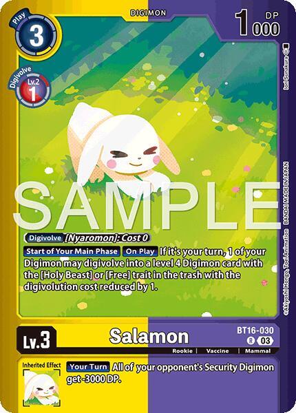 Salamon - Limited Card Pack -Billion Bullet- (LM-06)