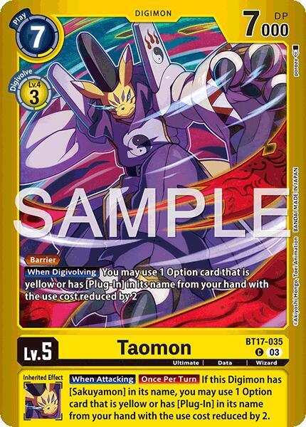 Taomon - Limited Card Pack -Billion Bullet- (LM-06)