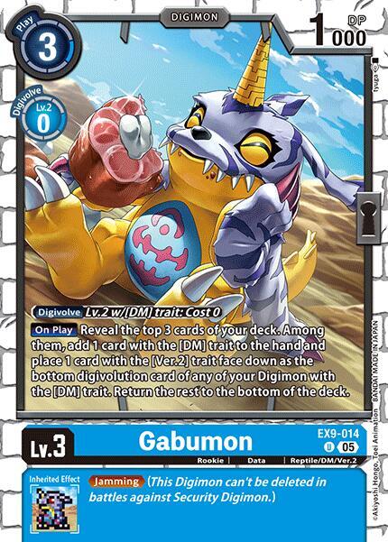 Gabumon - Versus Monsters (EX-09)