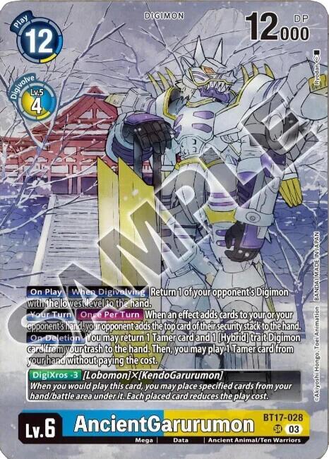 AncientGarurumon (Tamer's Selection Box Ver. Championship 2024) - Secret Crisis (BT-17)