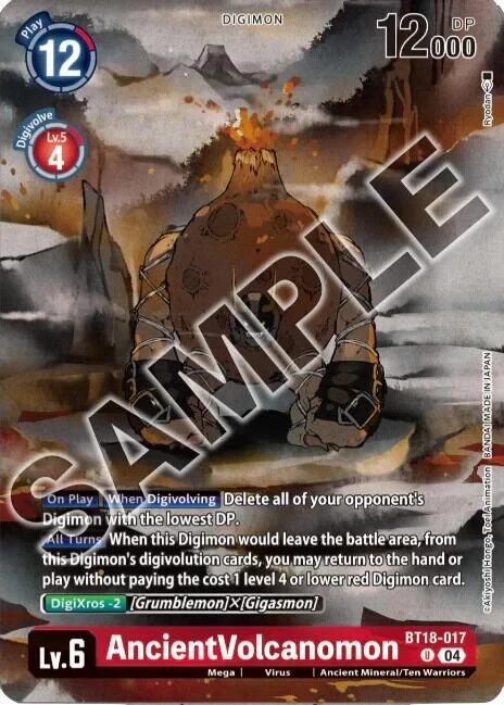 AncientVolcanomon (Tamer's Selection Box Ver. Championship 2024) - Release Special Booster 2.0 (BT18-19)