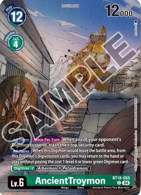 AncientTroymon (Tamer's Selection Box Ver. Championship 2024) - Release Special Booster 2.0 (BT18-19)