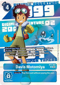 Davis Motomiya (Digimon Animation Series 25th Anniversary Set) - Release Special Booster 1.5 (BT01-03B)