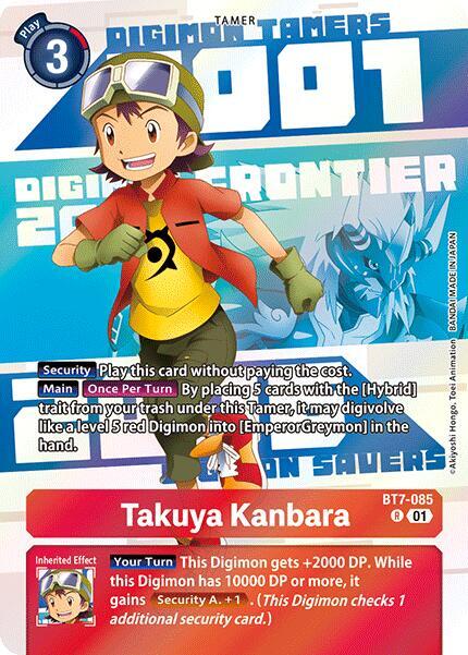Takuya Kanbara (Digimon Animation Series 25th Anniversary Set) - Next Adventure (BT07)