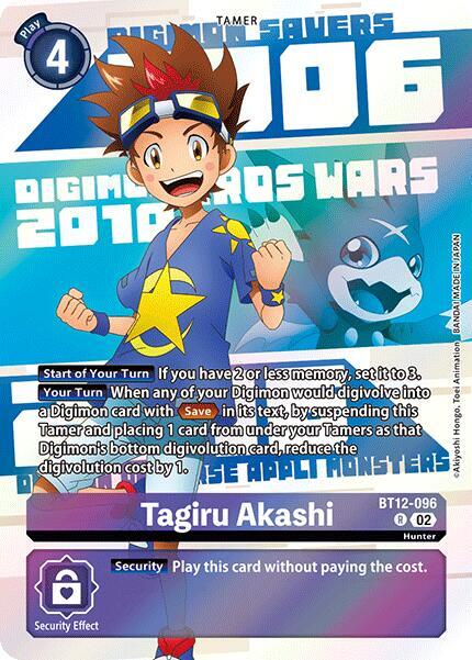 Tagiru Akashi (Digimon Animation Series 25th Anniversary Set) - Across Time (BT12)