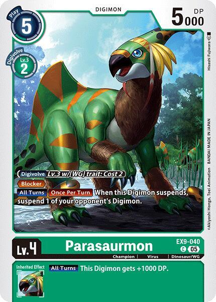 Parasaurmon - Versus Monsters (EX09)