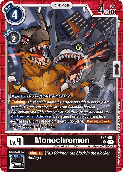 Monochromon - Versus Monsters (EX09)
