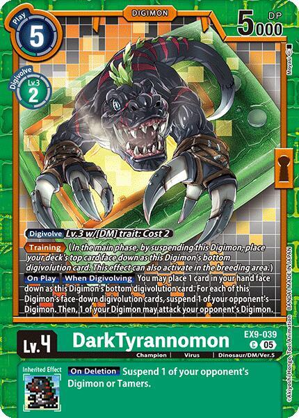 DarkTyrannomon - Versus Monsters (EX09)
