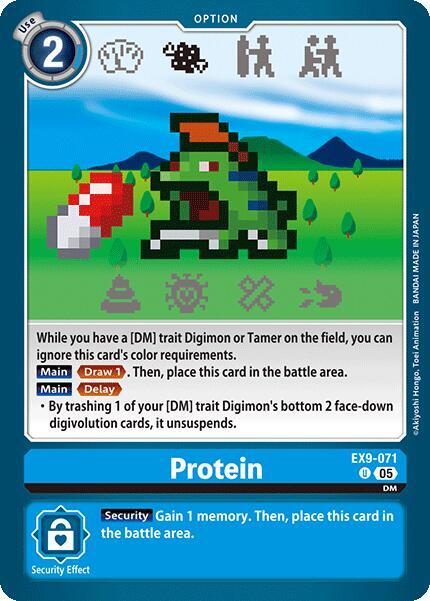 Protein - Versus Monsters (EX09)