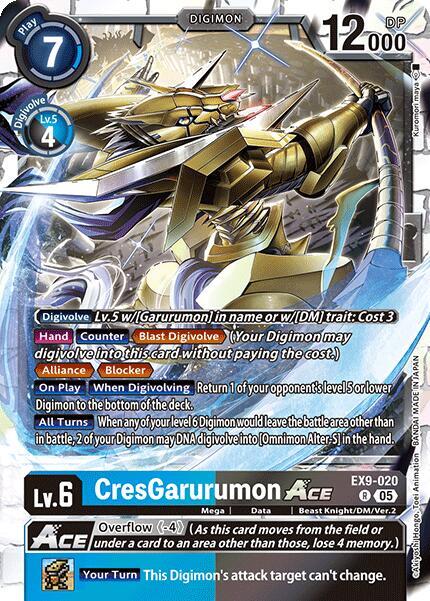 CresGarurumon ACE - Versus Monsters (EX09)