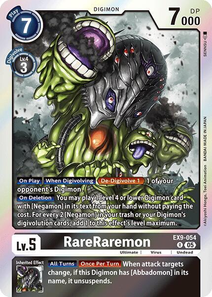RareRaremon - Versus Monsters (EX09)