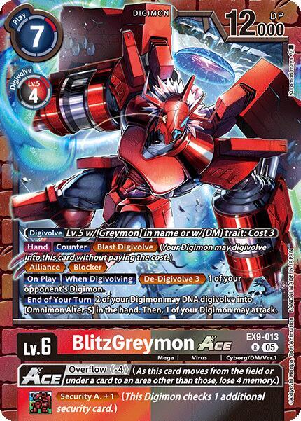 BlitzGreymon ACE - Versus Monsters (EX-09)