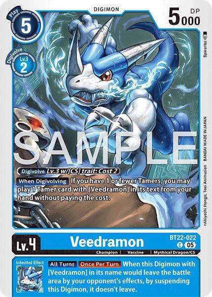 Veedramon - Cyber Eden (BT22)