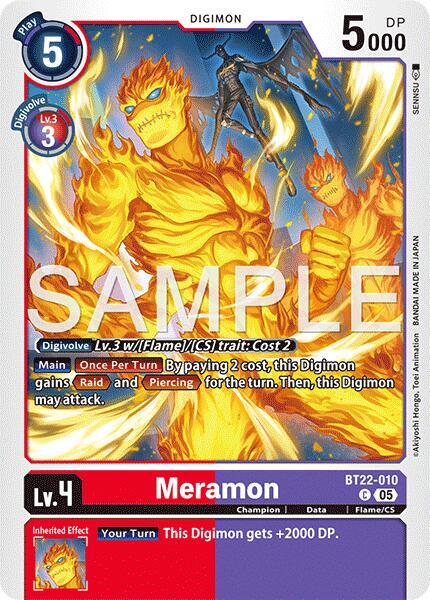 Meramon - Cyber Eden (BT22)