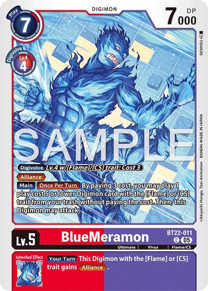 BlueMeramon - Cyber Eden (BT22)