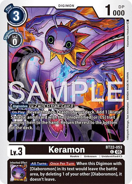 Keramon - Cyber Eden (BT22)