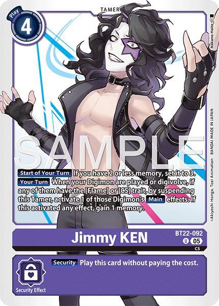 Jimmy KEN - Cyber Eden (BT-22)
