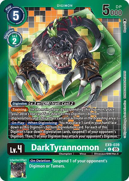 DarkTyrannomon (Limited Foil) - Versus Monsters (EX-09)